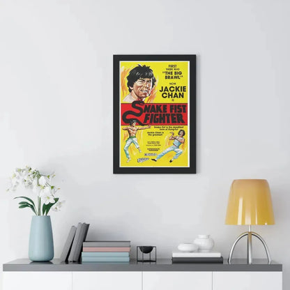 SNAKE FIST FIGHTER 1973 - Framed Movie Poster - The Sticker Space