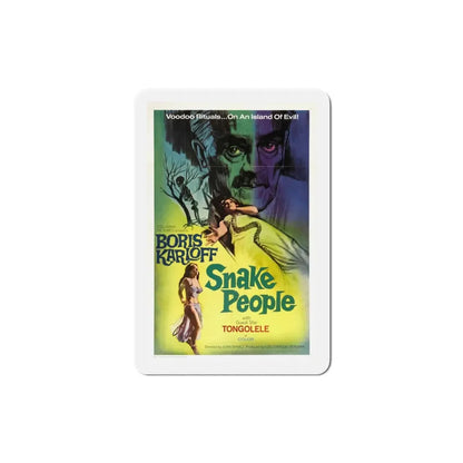 Snake People 1971 Movie Poster Refrigerator Magnet 3 Inch - The Sticker Space