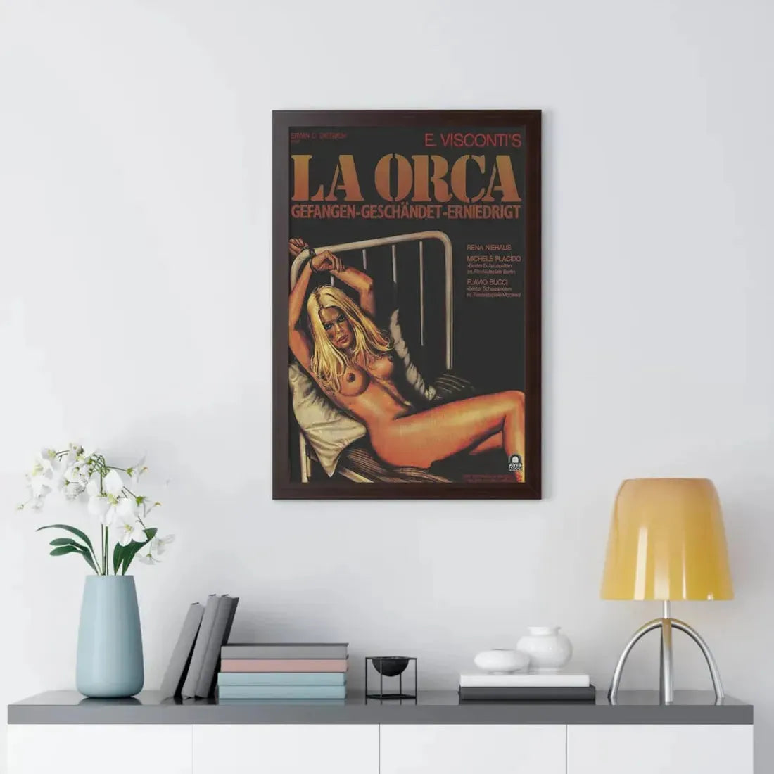 SNATCH (LA ORCA) 1976 - Framed Movie Poster - The Sticker Space