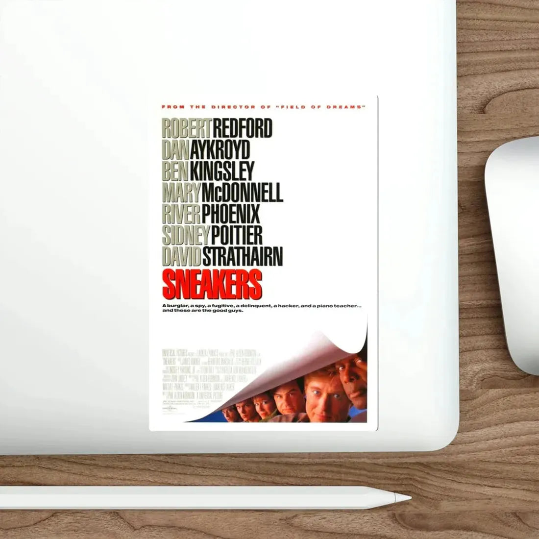 Sneakers 1992 Movie Poster STICKER Vinyl Die-Cut Decal - The Sticker Space