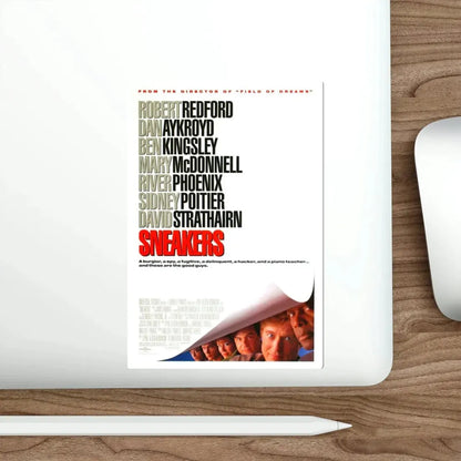 Sneakers 1992 Movie Poster STICKER Vinyl Die-Cut Decal - The Sticker Space