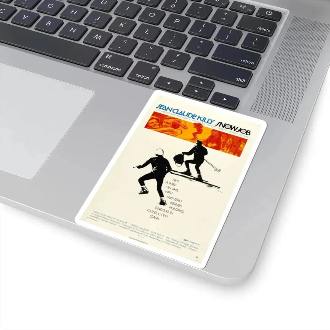 Snow Job 1972 Movie Poster - STICKER Vinyl Kiss-Cut Decal - The Sticker Space