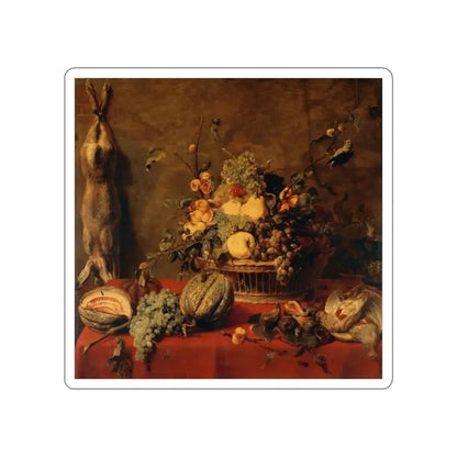 SNYDERS, Frans - Still-Life0 (Artwork) STICKER Vinyl Die-Cut Decal White Die-Cut 2 Inch - The Sticker Space