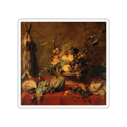 SNYDERS, Frans - Still-Life0 (Artwork) STICKER Vinyl Die-Cut Decal White Die-Cut 5 Inch - The Sticker Space