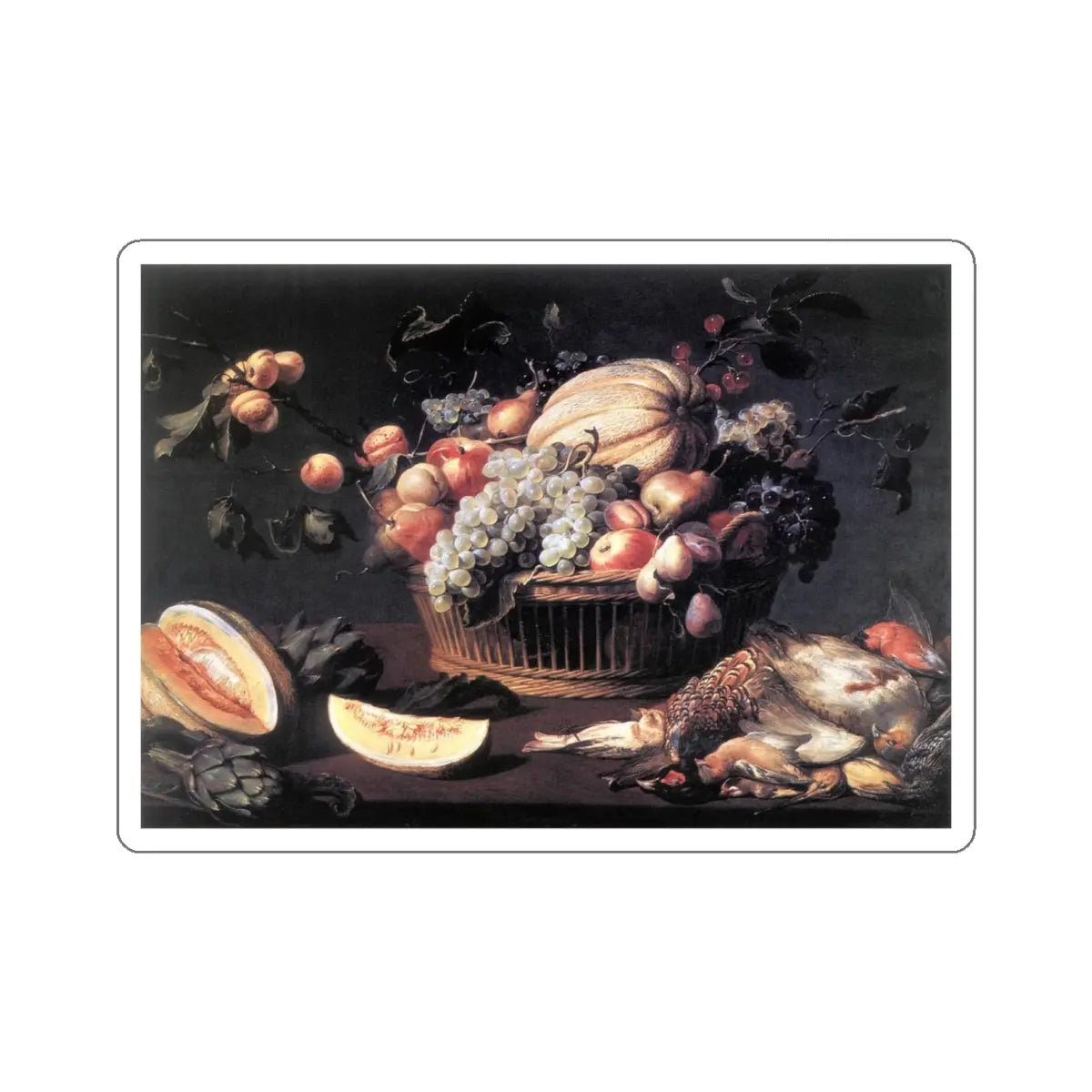 SKU:34357680858951942272 Sticker types:White Shape:Die-Cut Sizes:6" × 6"