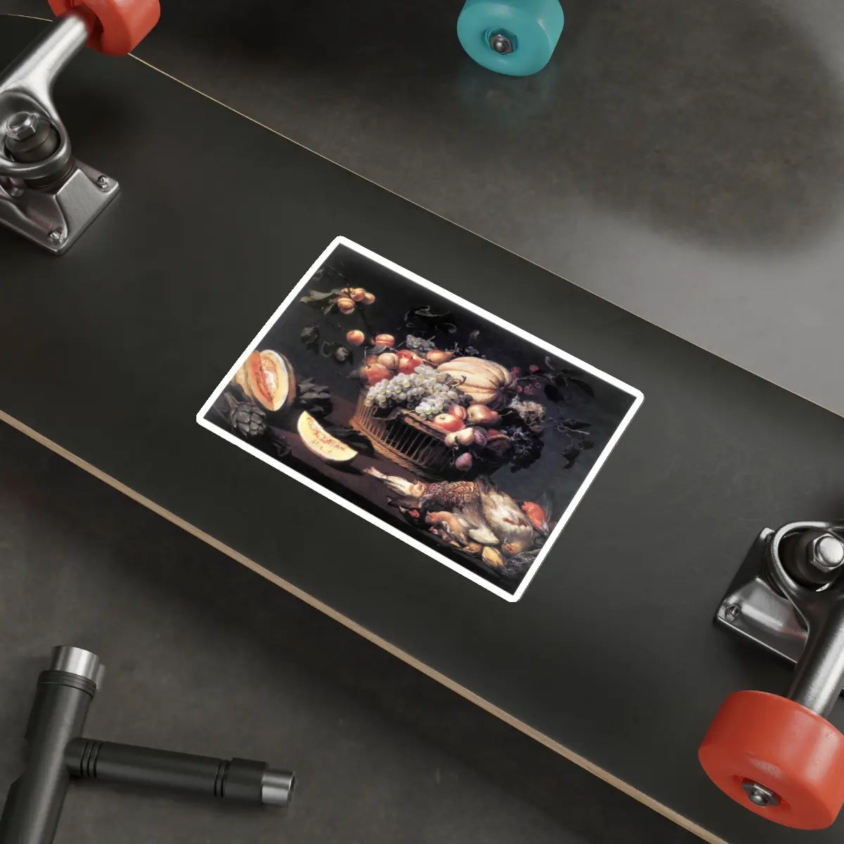 SKU:34357680858951942272 Sticker types:White Shape:Die-Cut Sizes:6" × 6"