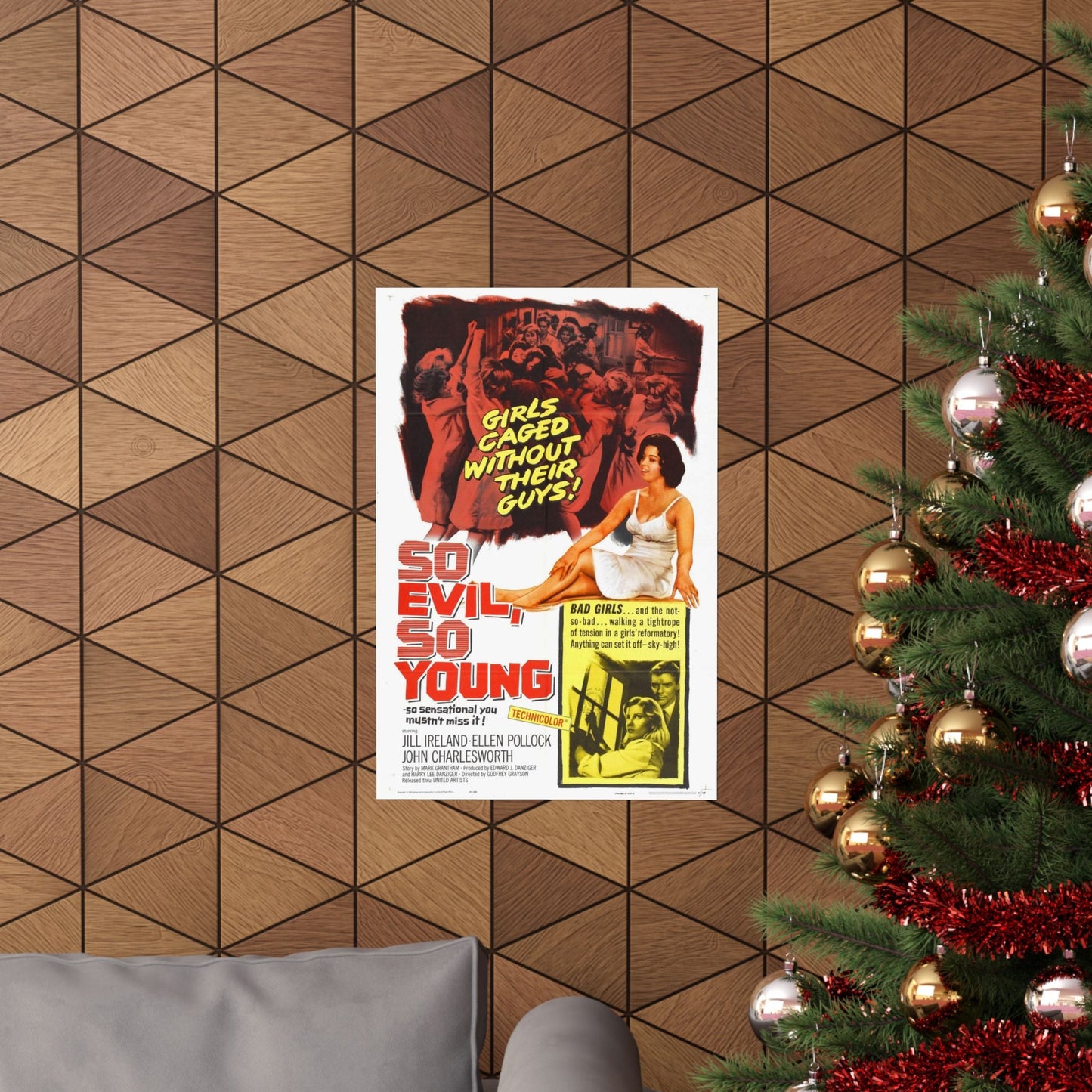 SO EVIL, SO YOUNG 1961 - Paper Movie Poster-The Sticker Space