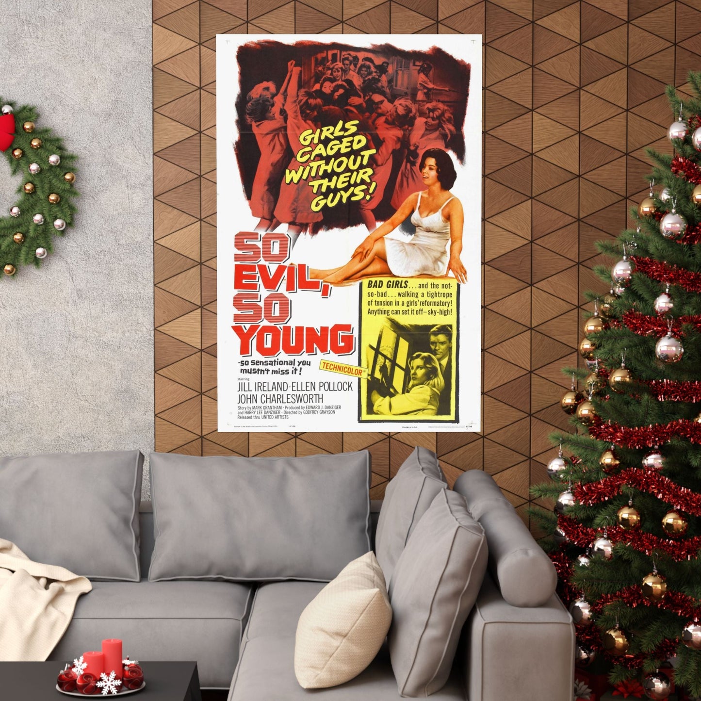 SO EVIL, SO YOUNG 1961 - Paper Movie Poster-The Sticker Space