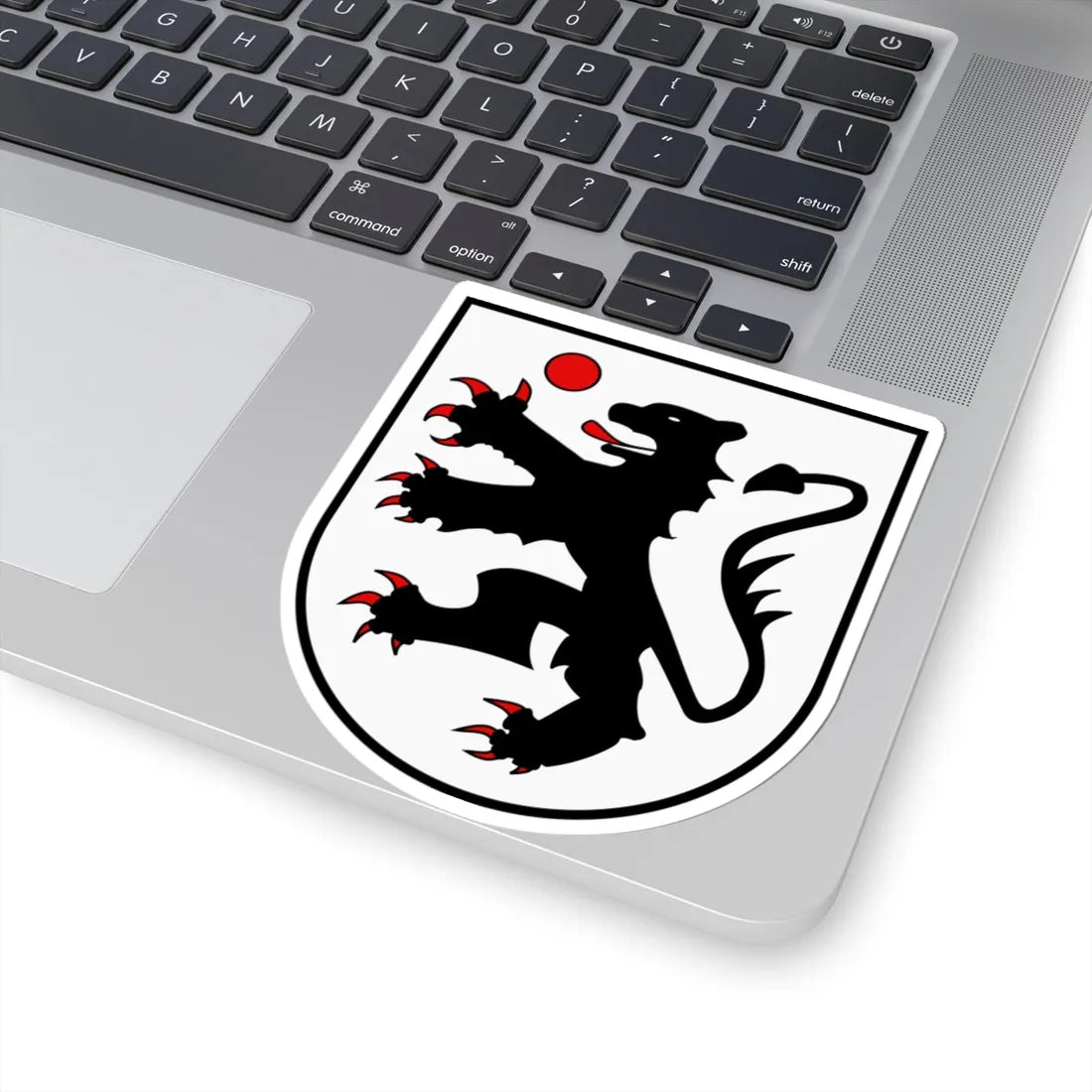 Socin Sozzini coat of arms (Switzerland) (Coat of Arms) STICKER Vinyl Kiss-Cut Decal - The Sticker Space