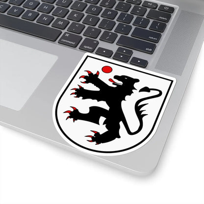 Socin Sozzini coat of arms (Switzerland) (Coat of Arms) STICKER Vinyl Kiss-Cut Decal - The Sticker Space