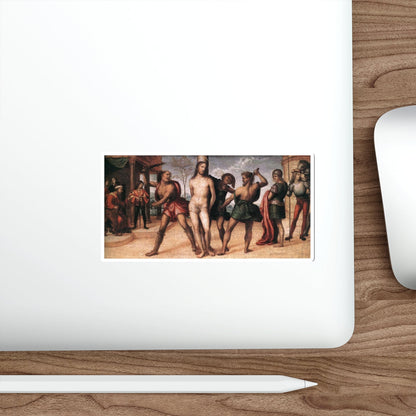 SODOMA, Il - Flagellation of Christ (Artwork) STICKER Vinyl Die-Cut Decal-The Sticker Space