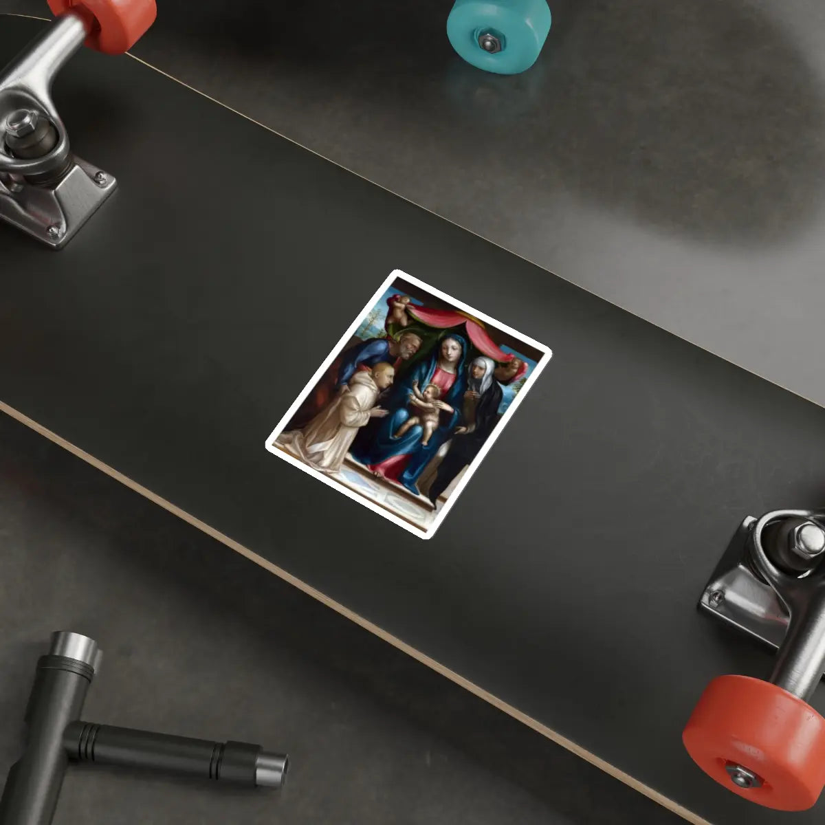 SKU:25515942780999932270 Sticker types:White Shape:Die-Cut Sizes:4" × 4"
