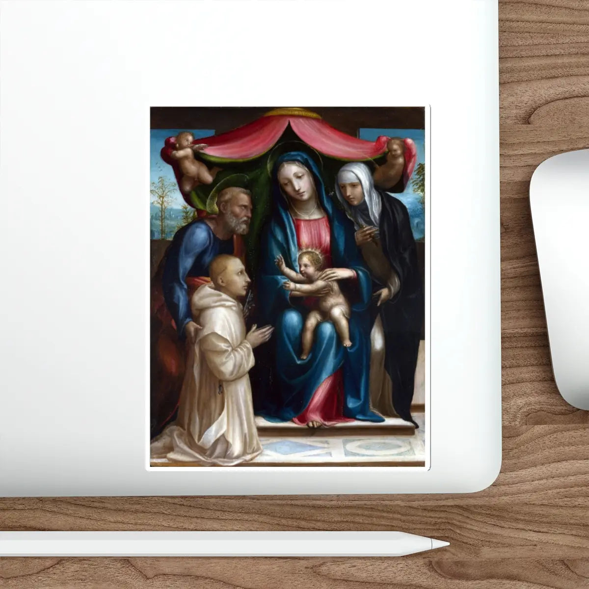 SKU:32699259918902348678 Sticker types:White Shape:Die-Cut Sizes:6" × 6"