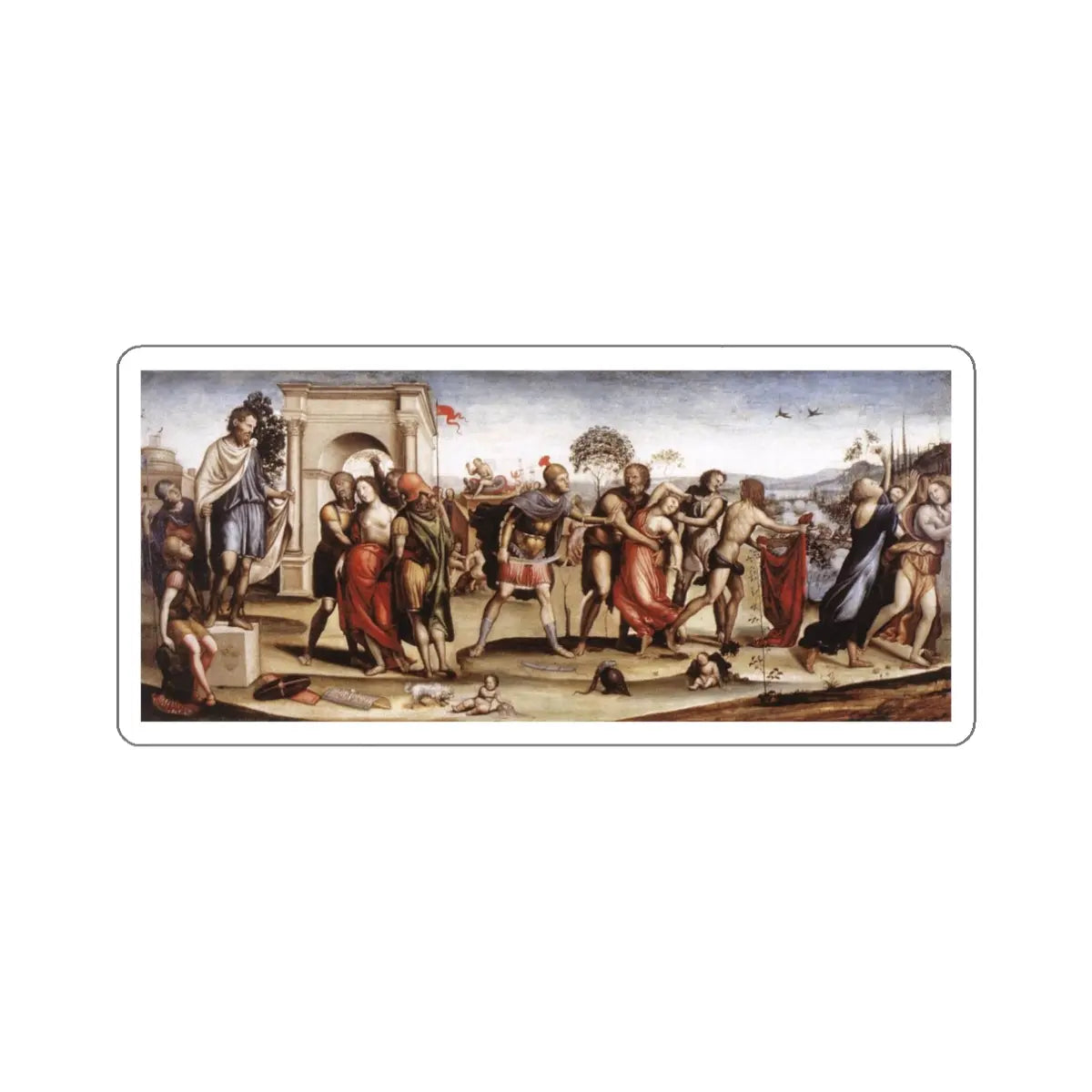 SKU:18851540956025093444 Sticker types:White Shape:Die-Cut Sizes:3" × 3"