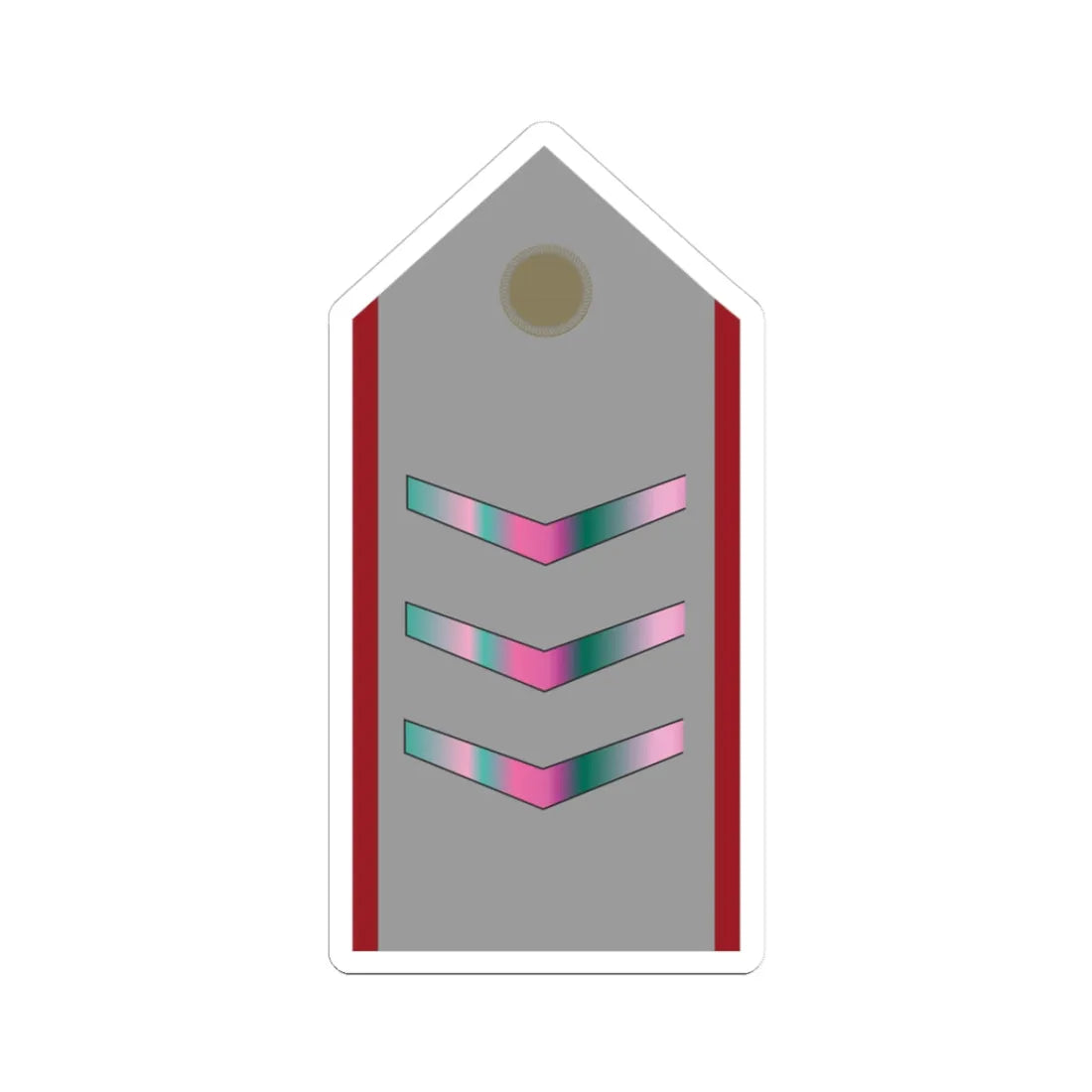 SOF1EB (Bolivia) (Military Rank) STICKER Vinyl Kiss-Cut Decal 3 Inch White - The Sticker Space