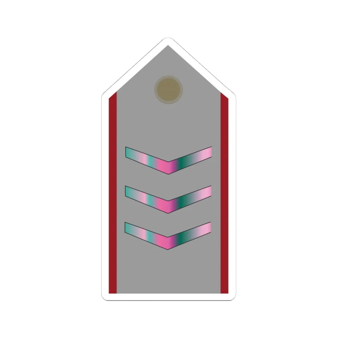 SOF1EB (Bolivia) (Military Rank) STICKER Vinyl Kiss-Cut Decal 4 Inch White - The Sticker Space