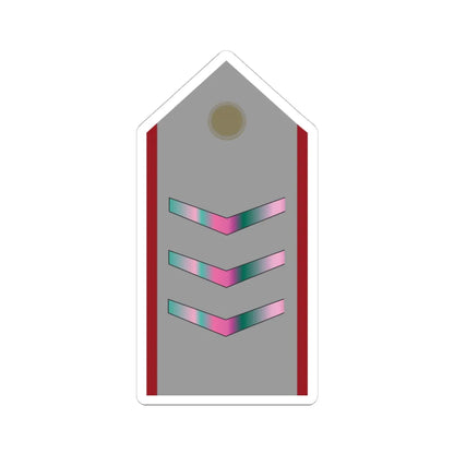 SOF1EB (Bolivia) (Military Rank) STICKER Vinyl Kiss-Cut Decal 4 Inch White - The Sticker Space