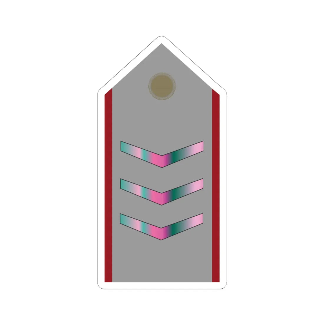 SOF1EB (Bolivia) (Military Rank) STICKER Vinyl Kiss-Cut Decal 6 Inch White - The Sticker Space