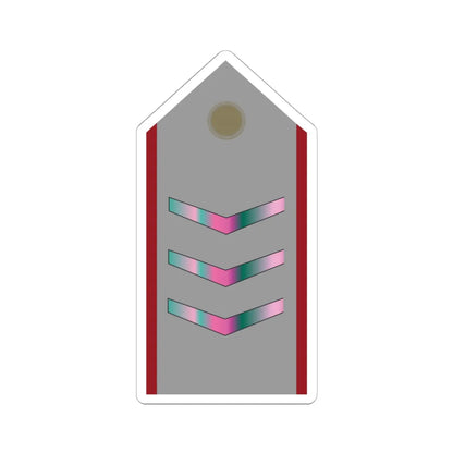 SOF1EB (Bolivia) (Military Rank) STICKER Vinyl Kiss-Cut Decal 6 Inch White - The Sticker Space