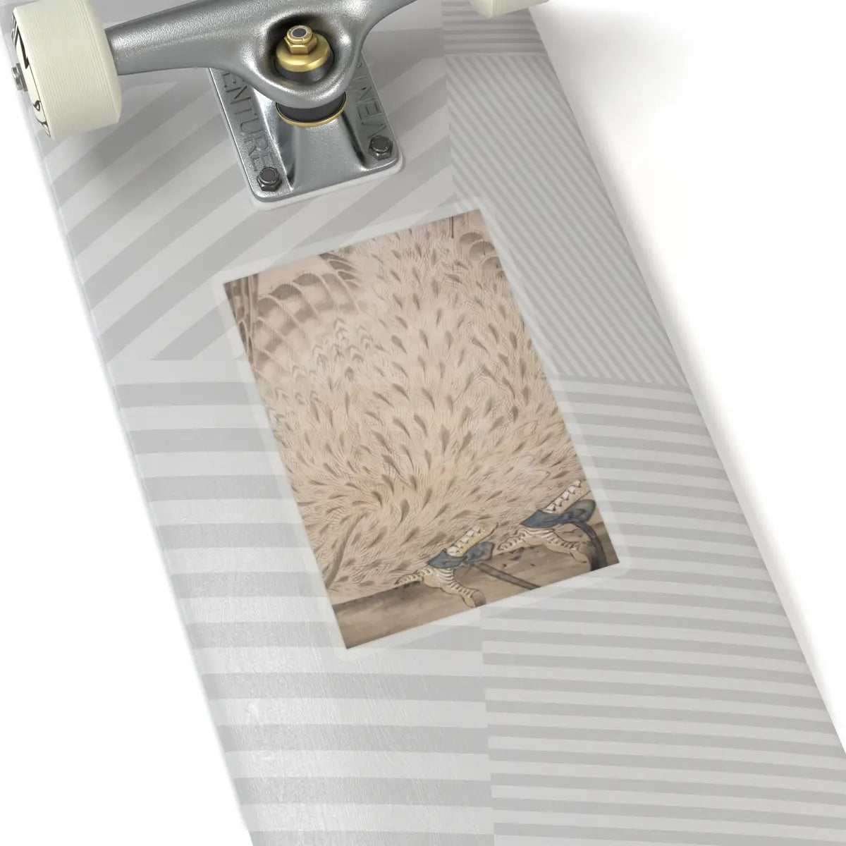 Soga Chokuan - Hunting Hawk on Perch - late 18th–early 19th century v5 - STICKER Vinyl Kiss-Cut Decal