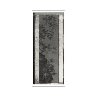 Soga Chokuan - Tethered Hawks - probably 19th century v10 - STICKER Vinyl Kiss-Cut Decal