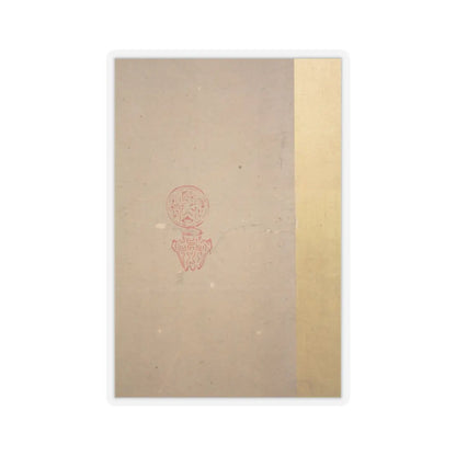 Soga Chokuan - Tethered Hawks - probably 19th century v19 - STICKER Vinyl Kiss-Cut Decal