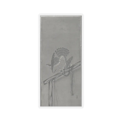 Soga Chokuan - Tethered Hawks - probably 19th century v7 - STICKER Vinyl Kiss-Cut Decal
