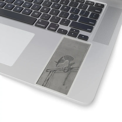 Soga Chokuan - Tethered Hawks - probably 19th century v7 - STICKER Vinyl Kiss-Cut Decal