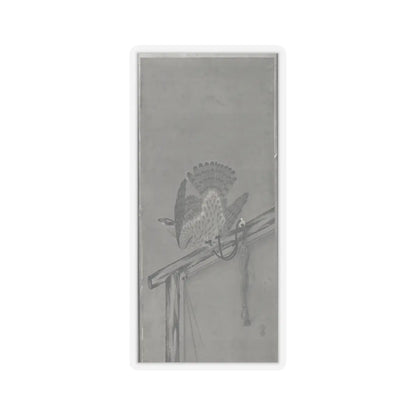Soga Chokuan - Tethered Hawks - probably 19th century v7 - STICKER Vinyl Kiss-Cut Decal