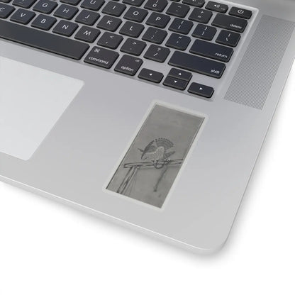 Soga Chokuan - Tethered Hawks - probably 19th century v7 - STICKER Vinyl Kiss-Cut Decal