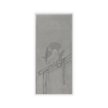 Soga Chokuan - Tethered Hawks - probably 19th century v7 - STICKER Vinyl Kiss-Cut Decal