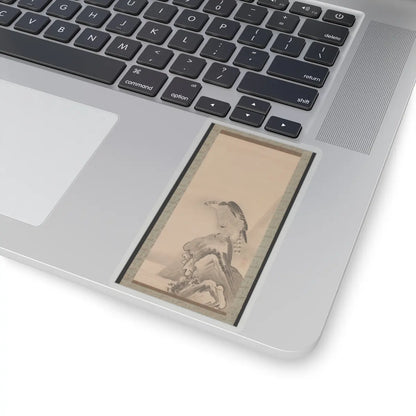 Soga Nichokuan - Hawks - mid-17th century v3 - STICKER Vinyl Kiss-Cut Decal
