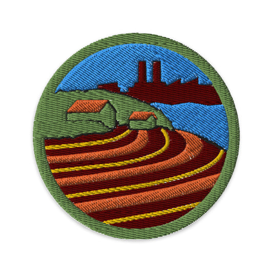 Soil Water Conservation (Boy Scouts Merit Badge) Embroidered Patch-The Sticker Space