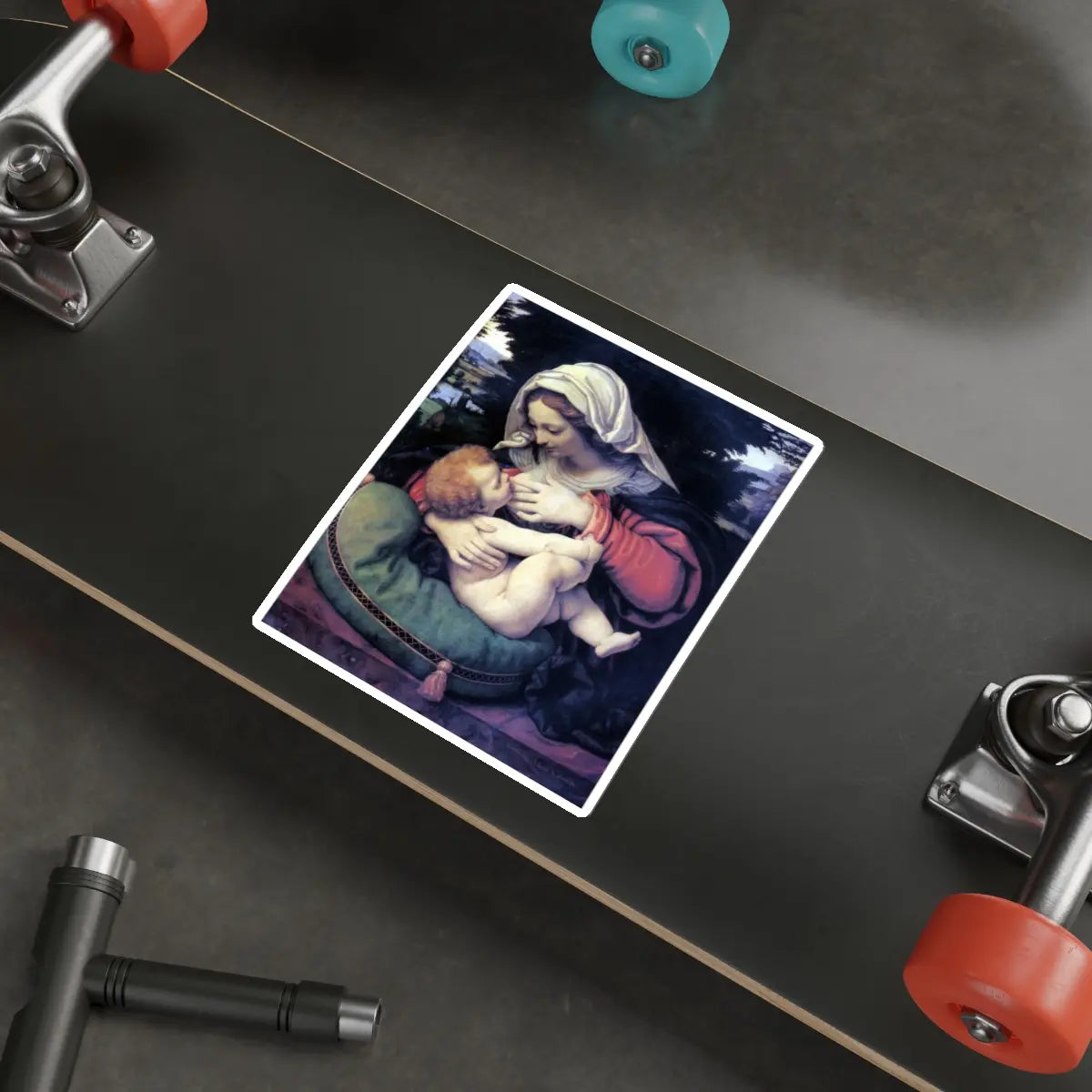 SKU:32653416928660415923 Sticker types:White Shape:Die-Cut Sizes:6" × 6"