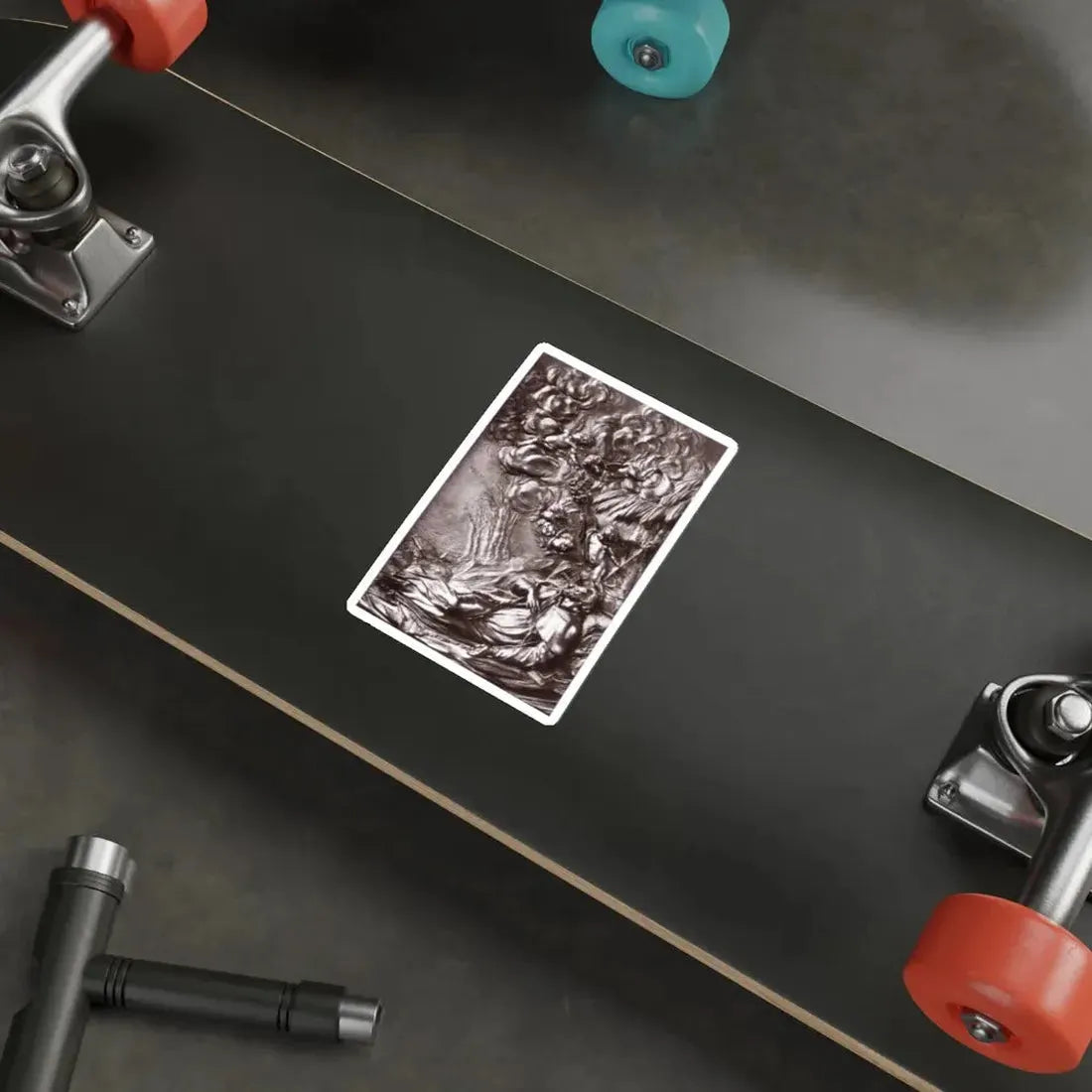 SOLDANI BENZI, Massimiliano - Death of St Francis Xavier (Artwork) STICKER Vinyl Die-Cut Decal - The Sticker Space