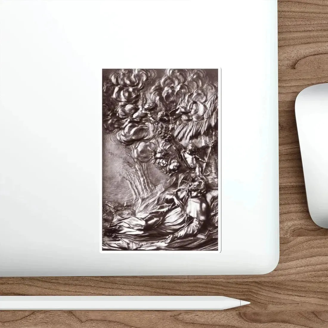 SOLDANI BENZI, Massimiliano - Death of St Francis Xavier (Artwork) STICKER Vinyl Die-Cut Decal - The Sticker Space