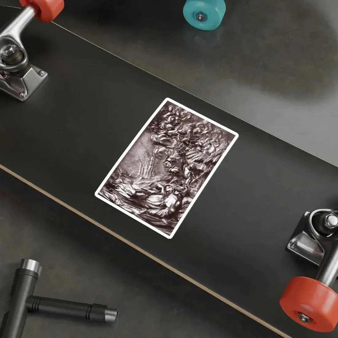 SOLDANI BENZI, Massimiliano - Death of St Francis Xavier (Artwork) STICKER Vinyl Die-Cut Decal - The Sticker Space