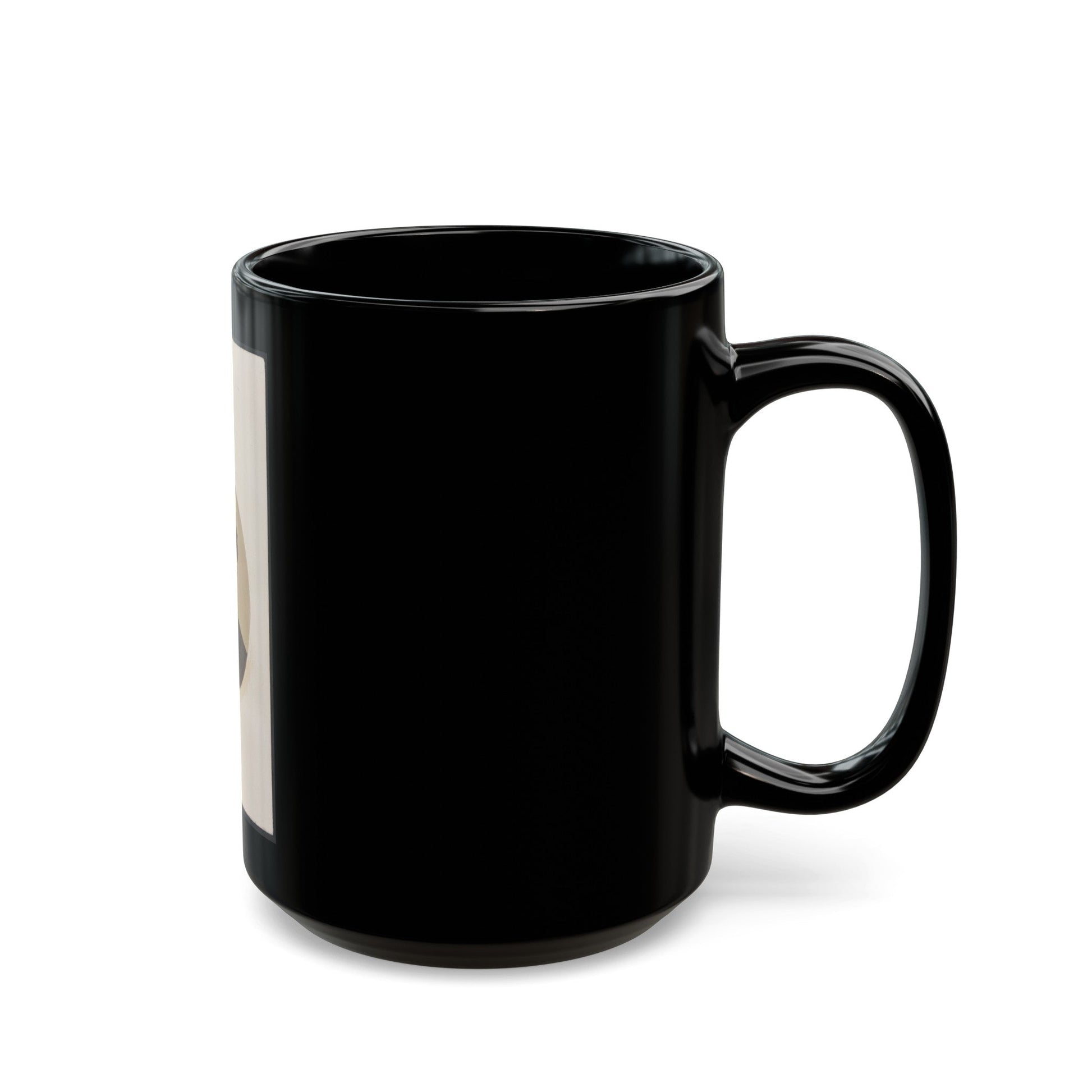 Soldier Identified As Harman In Uniform (U.S. Civil War) Black Coffee Mug-The Sticker Space