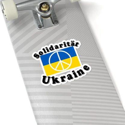 Solidaritat Ukraine (Ukraine) STICKER Vinyl Kiss-Cut Decal - The Sticker Space