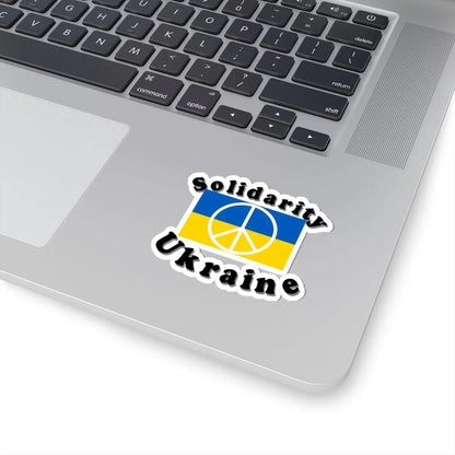 Solidarity Ukraine (Ukraine) STICKER Vinyl Kiss-Cut Decal - The Sticker Space