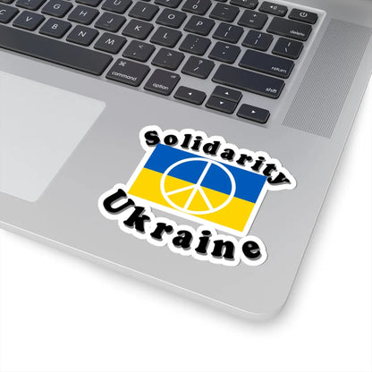 Solidarity Ukraine (Ukraine) STICKER Vinyl Kiss-Cut Decal - The Sticker Space