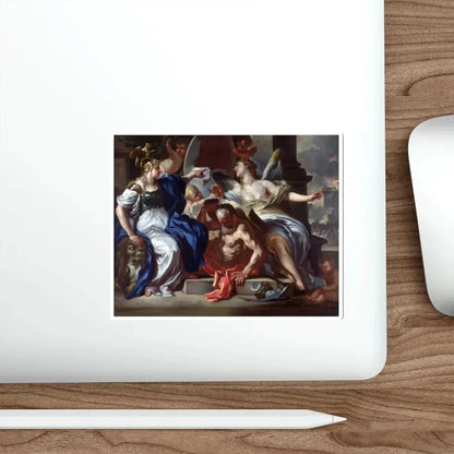 SOLIMENA, Francesco - An Allegory of Louis XIV (Artwork) STICKER Vinyl Die-Cut Decal - The Sticker Space