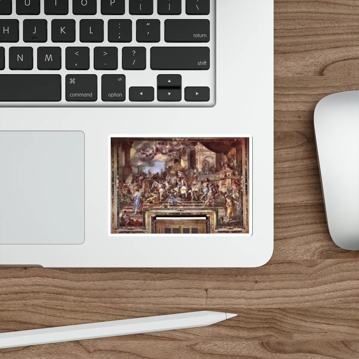 SKU:20984083321601534604 Sticker types:White Shape:Die-Cut Sizes:4" × 4"