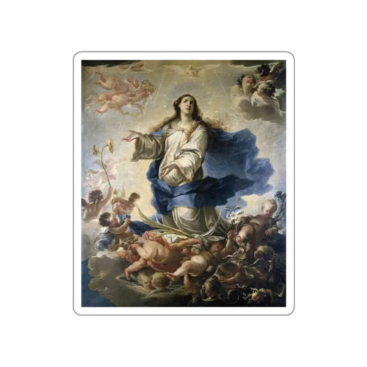 SOLIS, Francisco de - Immaculate Conception (Artwork) STICKER Vinyl Die-Cut Decal White Die-Cut 2 Inch - The Sticker Space