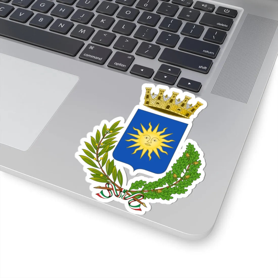 Solofra-Stemma (Italy) (Coat of Arms) STICKER Vinyl Kiss-Cut Decal - The Sticker Space