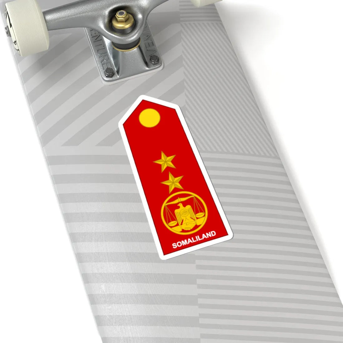 Somaliland Army OF 5 (Mali) (Military Rank) STICKER Vinyl Kiss-Cut Decal - The Sticker Space