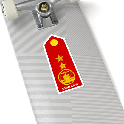 Somaliland Army OF 5 (Mali) (Military Rank) STICKER Vinyl Kiss-Cut Decal - The Sticker Space