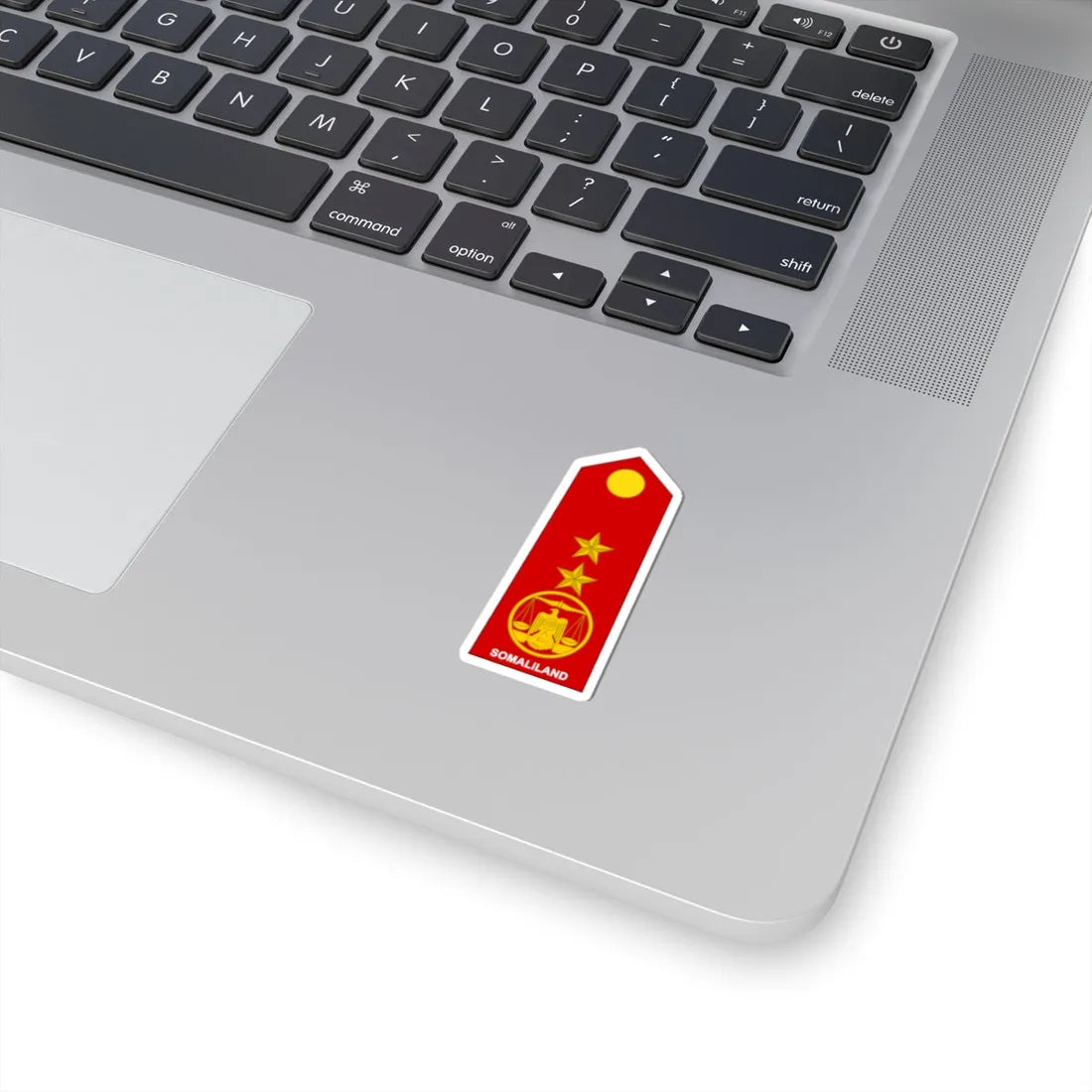 Somaliland Army OF 5 (Mali) (Military Rank) STICKER Vinyl Kiss-Cut Decal - The Sticker Space