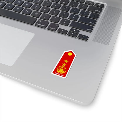Somaliland Army OF 5 (Mali) (Military Rank) STICKER Vinyl Kiss-Cut Decal - The Sticker Space