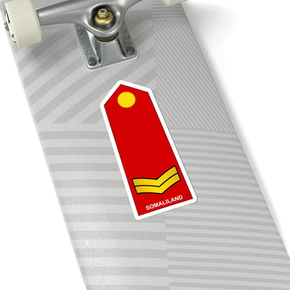 Somaliland Army OR 4 (Mali) (Military Rank) STICKER Vinyl Kiss-Cut Decal - The Sticker Space